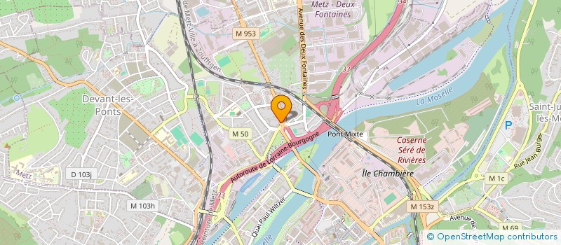 localisation de l'entreprise MONSIEUR SAYED ABDULLAH MOSAWI  METZ