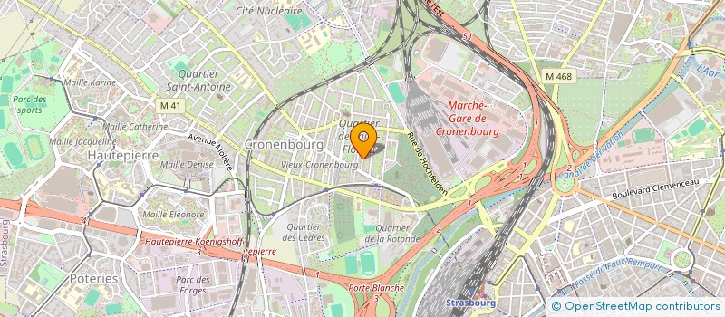 localisation de l'entreprise MONSIEUR SAYED ABRAR BANIHASHEM à STRASBOURG