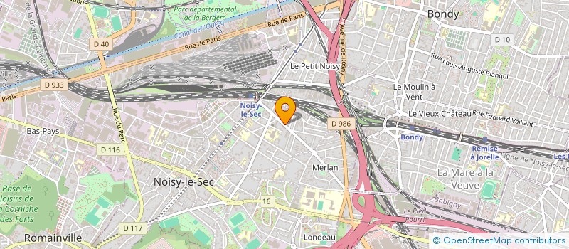 localisation de l'entreprise MONSIEUR SAYED ALI SADAT  NOISY-LE-SEC