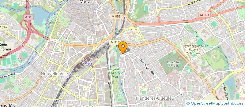 localisation de l'entreprise MONSIEUR SAYED HASSAN SADAT  METZ