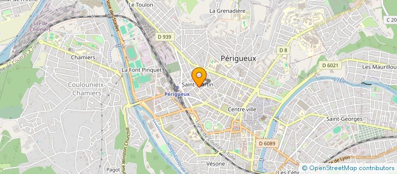 localisation de l'entreprise MONSIEUR SAYED HOSSEINI  PERIGUEUX