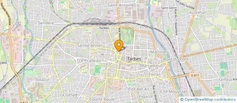 localisation de l'entreprise MONSIEUR SAYED HUSSAINI  TARBES