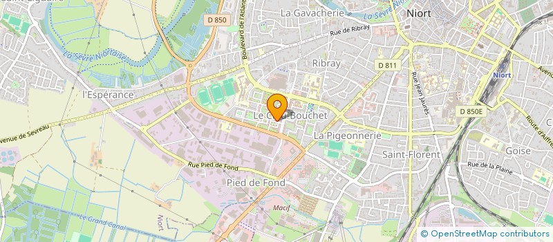 localisation de l'entreprise MONSIEUR SAYED IBRAHIMKHEL à NIORT