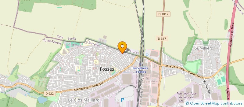 localisation de l'entreprise MONSIEUR SAYED KAZIMI  FOSSES