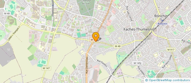 localisation de l'entreprise MONSIEUR SAYED-MAHMOOD SHARIFI  FACHES-THUMESNIL