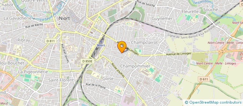 localisation de l'entreprise MONSIEUR SAYED-MEHDI MASOOMI  NIORT