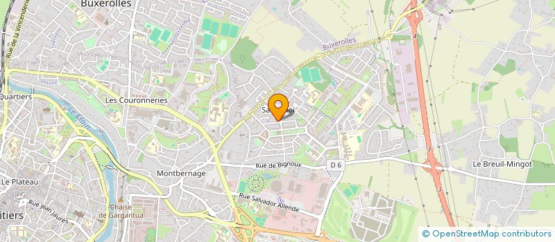 localisation de l'entreprise MONSIEUR SAYED MOSAVI  POITIERS