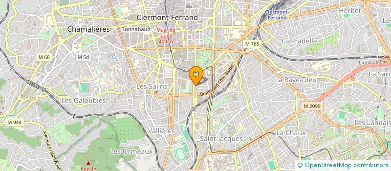 localisation de l'entreprise MONSIEUR SAYED MUSAWI  CLERMONT-FERRAND