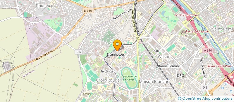 localisation de l'entreprise MONSIEUR SAYED QASEM MOSTAFAVI  REIMS