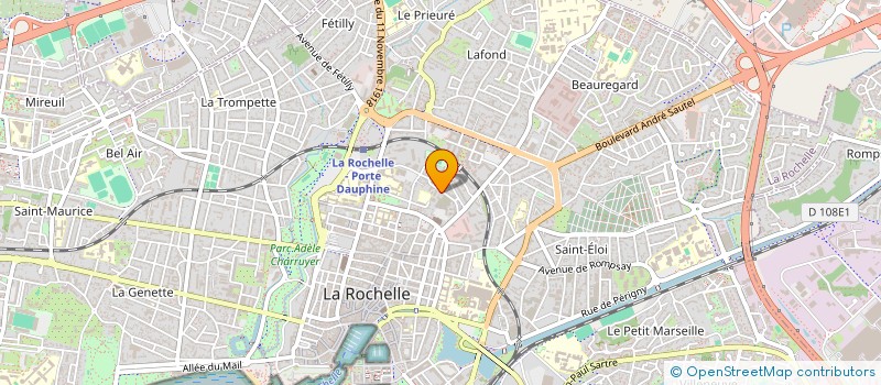 localisation de l'entreprise MONSIEUR SAYED QASIMI  LA ROCHELLE