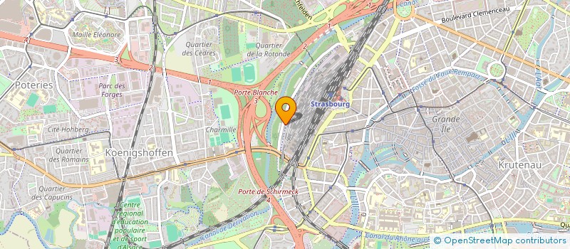 localisation de l'entreprise MONSIEUR SAYED SAADAT  STRASBOURG