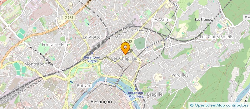 localisation de l'entreprise MONSIEUR SAYED SADAAT à BESANCON