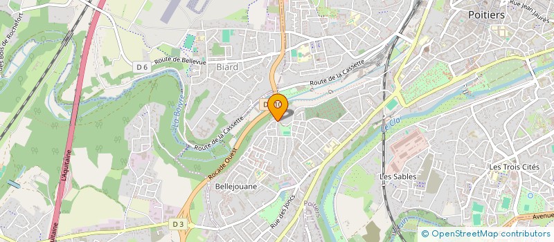 localisation de l'entreprise MONSIEUR SAYED SADAAT  POITIERS