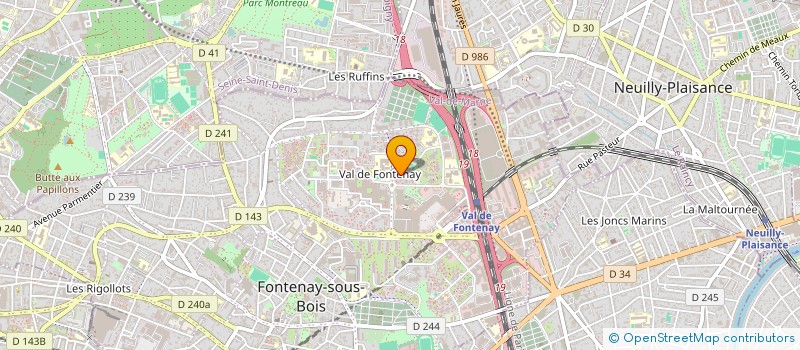 localisation de l'entreprise MONSIEUR SAYED SADAT à FONTENAY-SOUS-BOIS