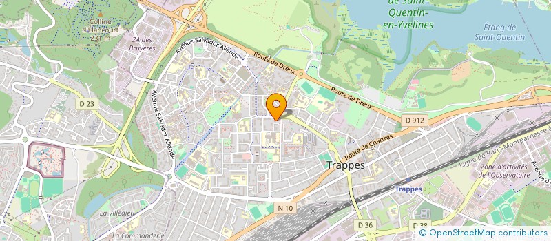 localisation de l'entreprise MONSIEUR SAYED WARDAK  TRAPPES