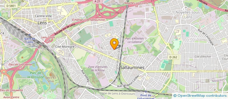 localisation de l'entreprise MONSIEUR SAYEDAHJAN IBRAMKHIL  SALLAUMINES