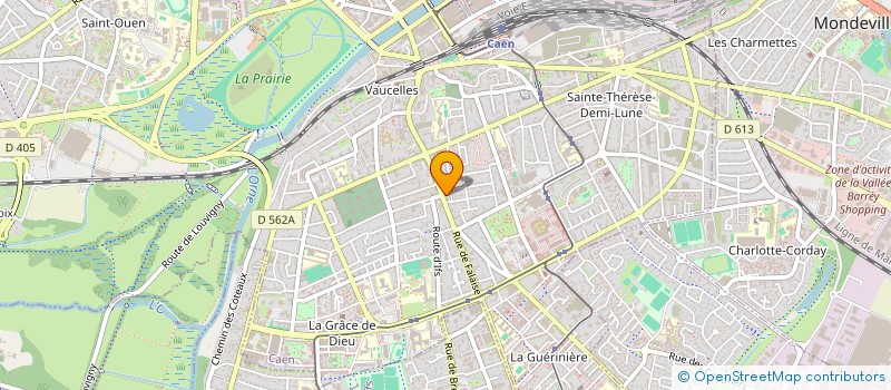 localisation de l'entreprise MONSIEUR SAYEDULLAH SHARIFI à CAEN