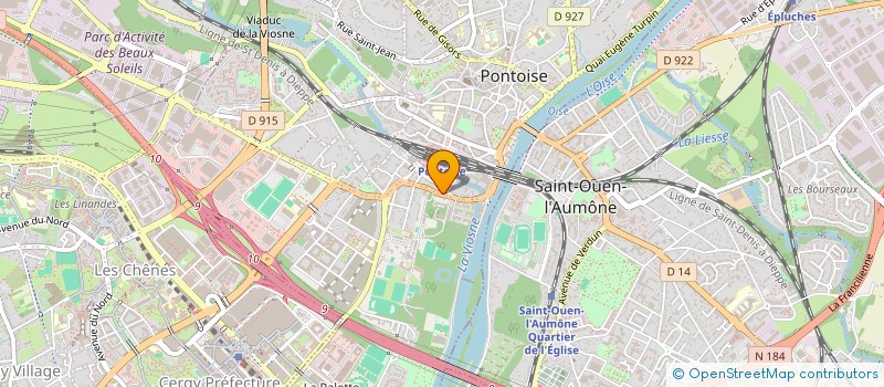 localisation de l'entreprise MONSIEUR SAYEED DAWLATZAI  PONTOISE