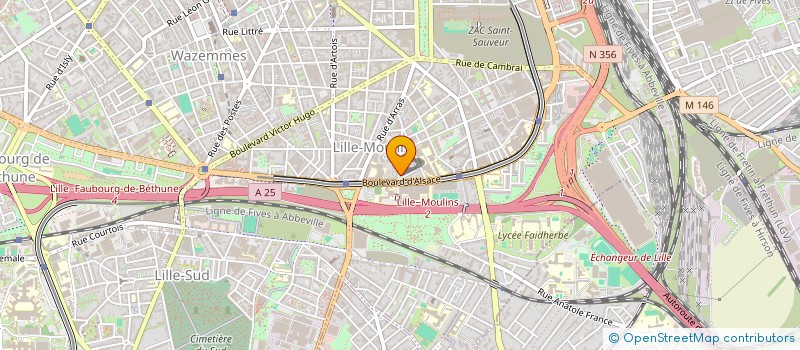 localisation de l'entreprise MONSIEUR SAYEED SAYEED KAMAL à LILLE
