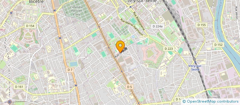 localisation de l'entreprise MONSIEUR SAYFEDDINE KRIDENE  IVRY-SUR-SEINE