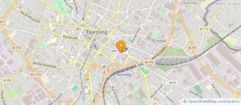 localisation de l'entreprise MONSIEUR SAYFURAHMAN ABDULLAHI  TOURCOING