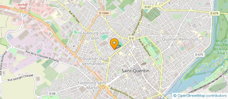localisation de l'entreprise MONSIEUR SAYID KAMALI à SAINT-QUENTIN