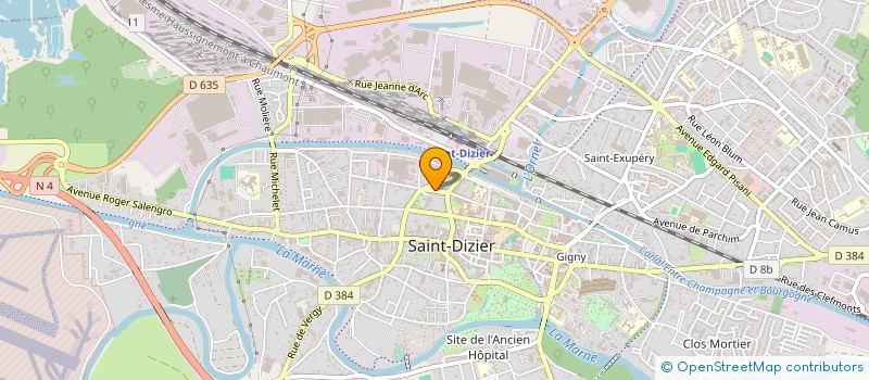 localisation de l'entreprise MONSIEUR SAYON KEITA à SAINT-DIZIER