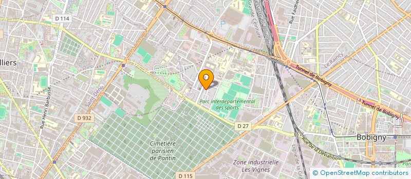 localisation de l'entreprise MONSIEUR SAYOUBA BOUDA  BOBIGNY