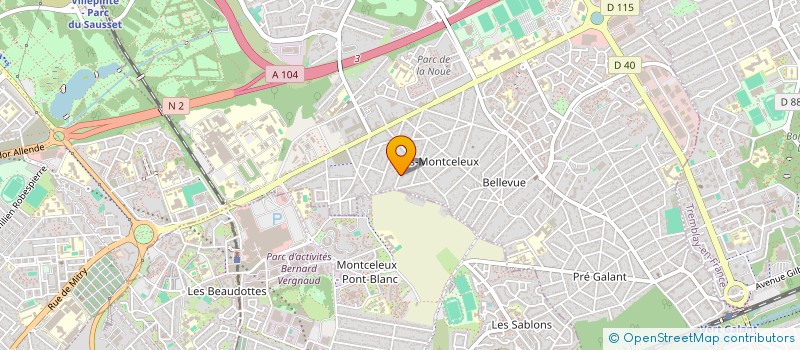 localisation de l'entreprise MONSIEUR SCANDER ALIOUI à VILLEPINTE
