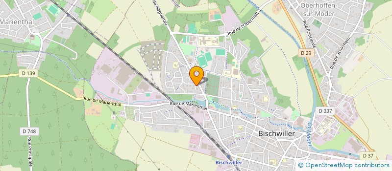 localisation de l'entreprise MONSIEUR SCHAFFICK BRIK  BISCHWILLER