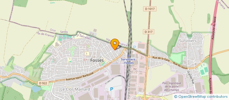 localisation de l'entreprise MONSIEUR SCHNEIDER FRANKLIN   FOSSES