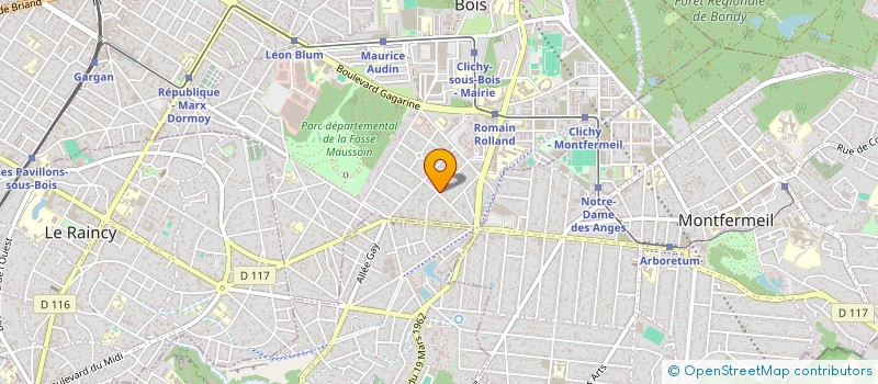 localisation de l'entreprise MONSIEUR SCHNEOUR HABIB à CLICHY-SOUS-BOIS