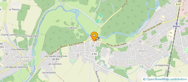 localisation de l'entreprise MONSIEUR SCHOENE SAIFI  MONTS