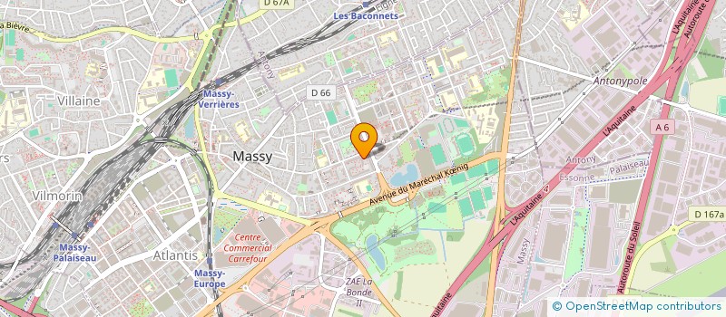 localisation de l'entreprise MONSIEUR SCHOOL LOHANDA BUSINESS SCHOOL à MASSY