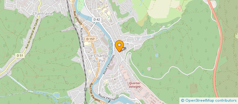 localisation de l'entreprise MONSIEUR SCOTT BARRA  EPINAL