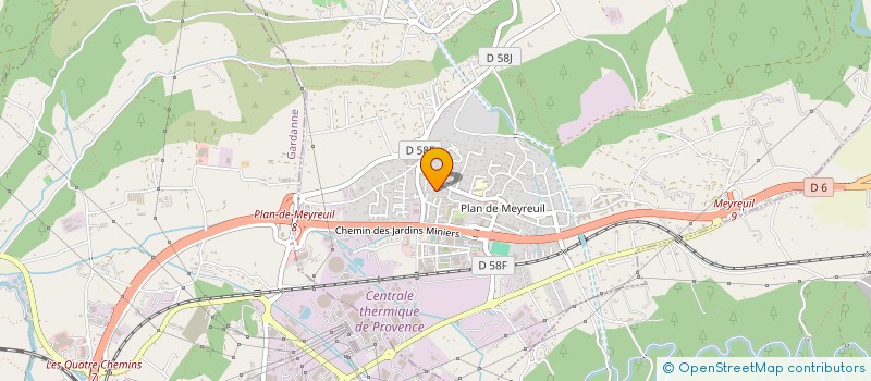 localisation de l'entreprise MONSIEUR SCOTT DEZ  MEYREUIL