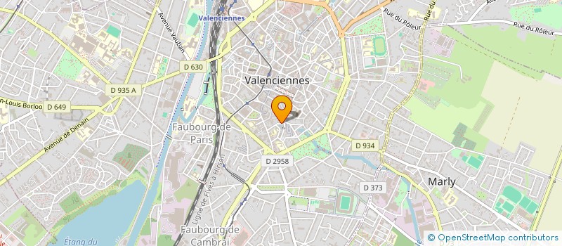 localisation de l'entreprise MONSIEUR SCOTT FROIDEVAUX  VALENCIENNES