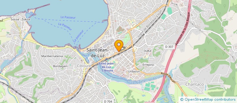 localisation de l'entreprise MONSIEUR SCOTT GAIFFAS à SAINT-JEAN-DE-LUZ