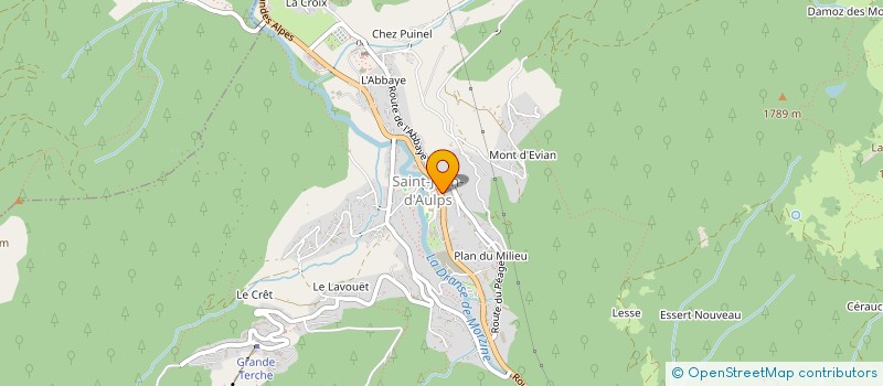 localisation de l'entreprise MONSIEUR SCOTT IRETON  SAINT-JEAN-D'AULPS