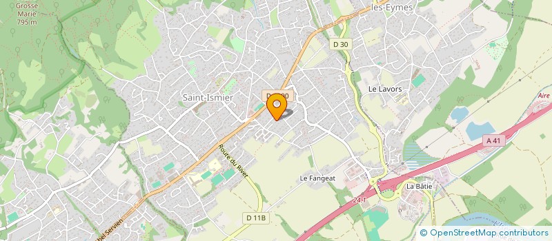 localisation de l'entreprise MONSIEUR SCOTT MCCARTY  SAINT-ISMIER