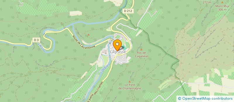 localisation de l'entreprise MONSIEUR SCOTT MUNRO  LAGRASSE