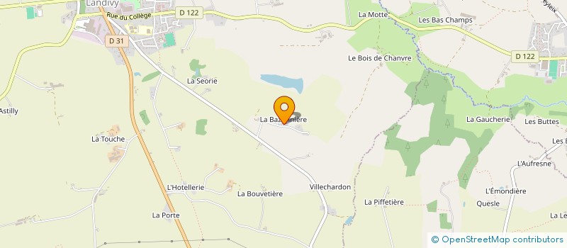 localisation de l'entreprise MONSIEUR SCOTT SIBSON  LANDIVY