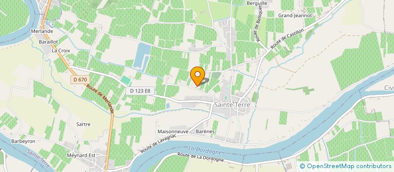 localisation de l'entreprise MONSIEUR SCOTT WALKER  SAINTE-TERRE