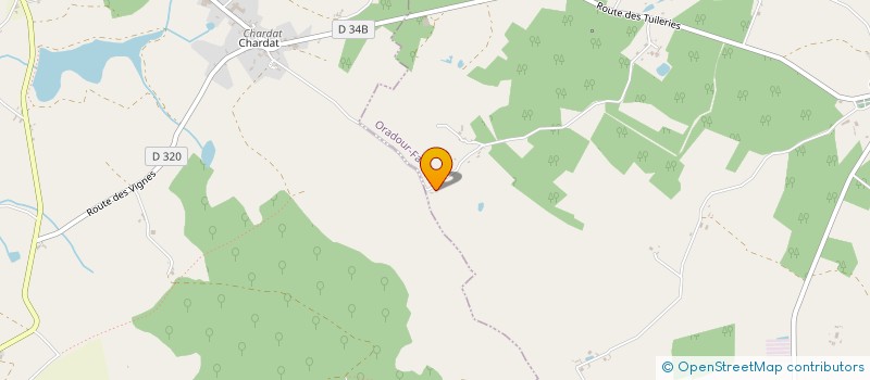 localisation de l'entreprise MONSIEUR SCOTT WILSON  ORADOUR-FANAIS