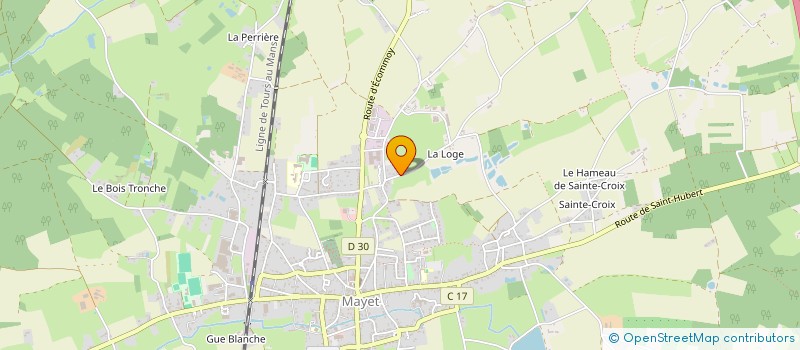 localisation de l'entreprise MONSIEUR SCOTTY DANTON  MAYET