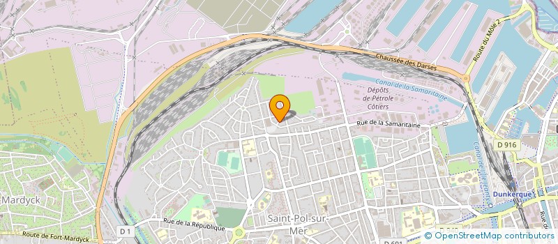 localisation de l'entreprise MONSIEUR SCOTTY HOUZIAUX à DUNKERQUE