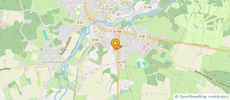 localisation de l'entreprise MONSIEUR SCOTTY JOSEPH  BAUGE-EN-ANJOU