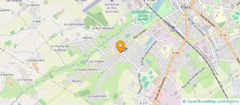 localisation de l'entreprise MONSIEUR SCOTTY SEMELAGNE à FLERS