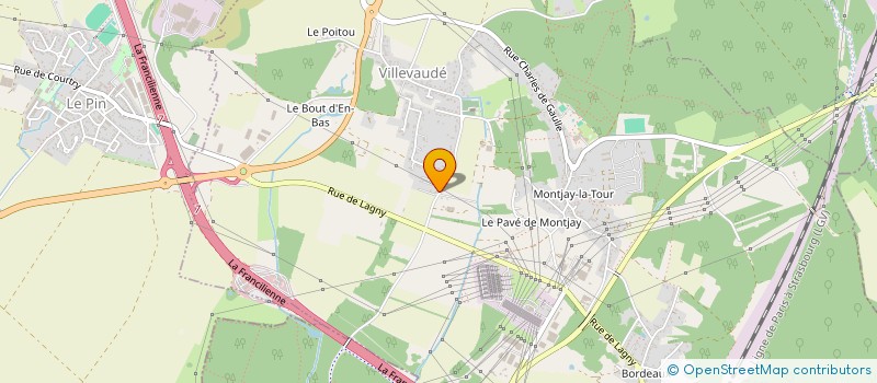 localisation de l'entreprise MONSIEUR SCOTY BOTTIER à LAGNY-SUR-MARNE