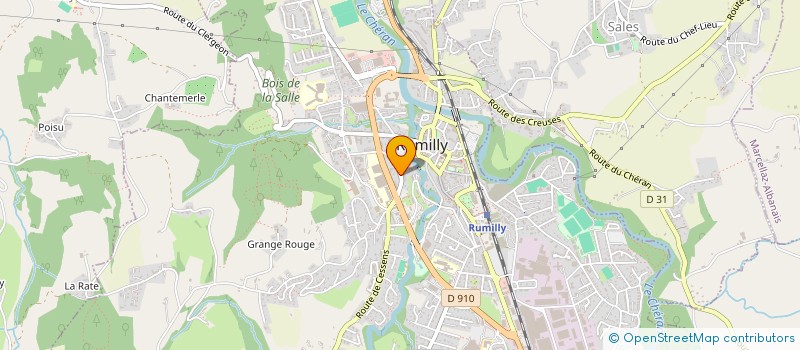 localisation de l'entreprise MONSIEUR SEAD MUHIC  RUMILLY